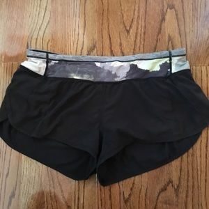 Lululemon running shorts !!